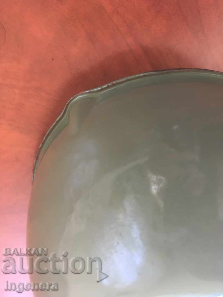 DZEZVE COURT ENAMELED DEEP ANCIENT DIP - 6 DZEZVE COURT ENAMELED DEEP ANCIENT DIP - 6