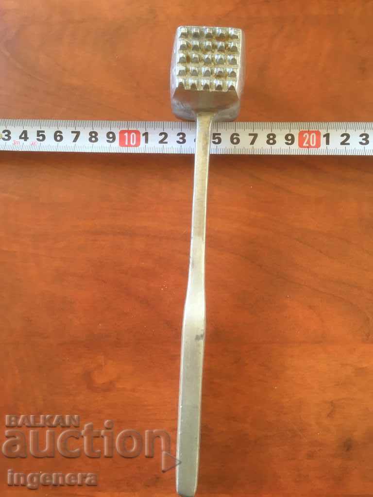 STEAK HAMMER METAL SMALL COMPACT with price 11.00 BGN | € 5.62 STEAK HAMMER METAL SMALL COMPACT with price 11.00 BGN | € 5.62