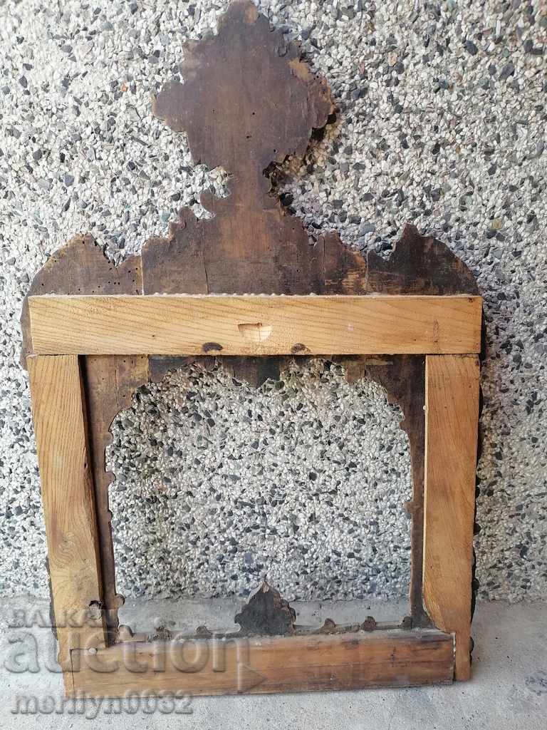 Revival-period home iconostasis icon, bible, cross UNIQUE - 5