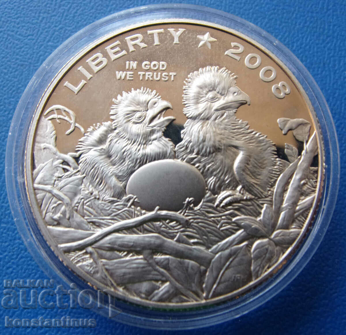 САЩ  ½  Долар  2008 UNC  PROOF Rare с цена € 28.12 | 55.00 лв.