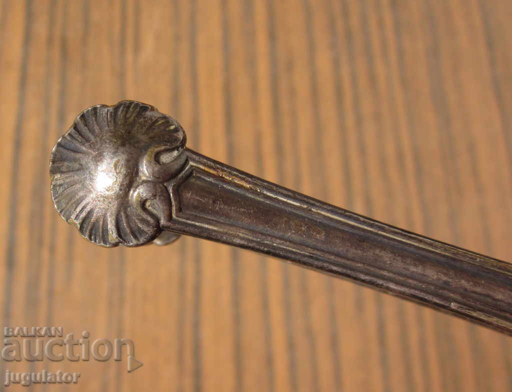 Art Deco antique ice sugar pinch with markings - 6