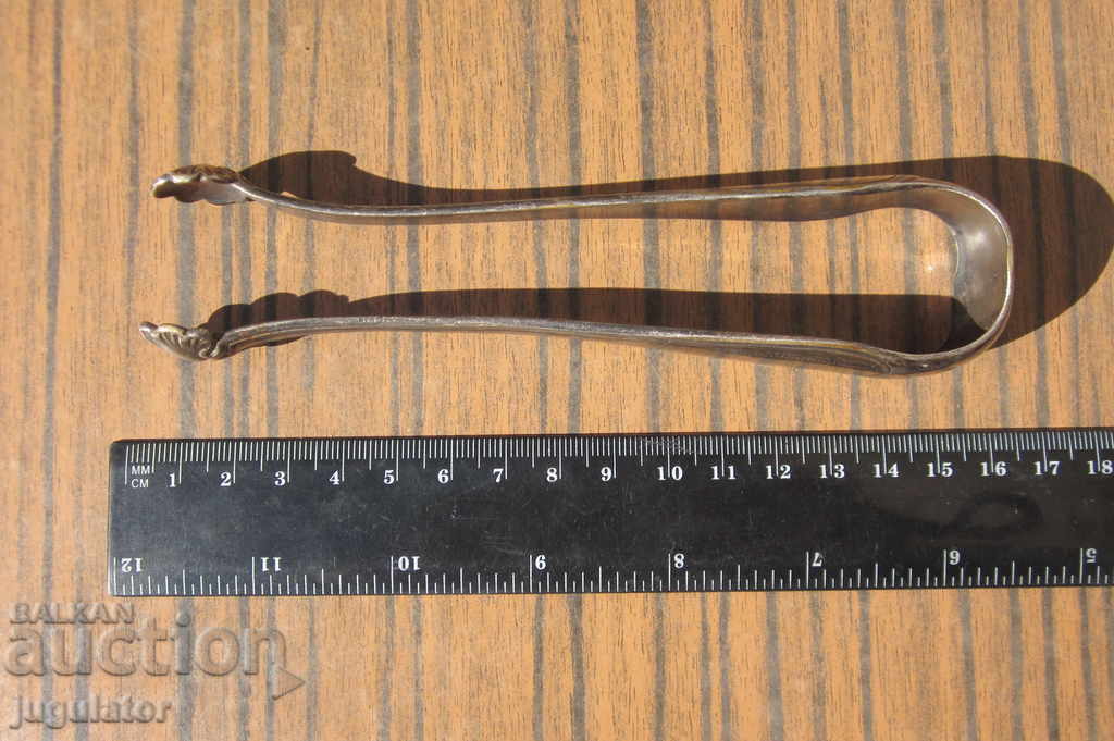 Art Deco antique ice sugar pinch with markings - 7