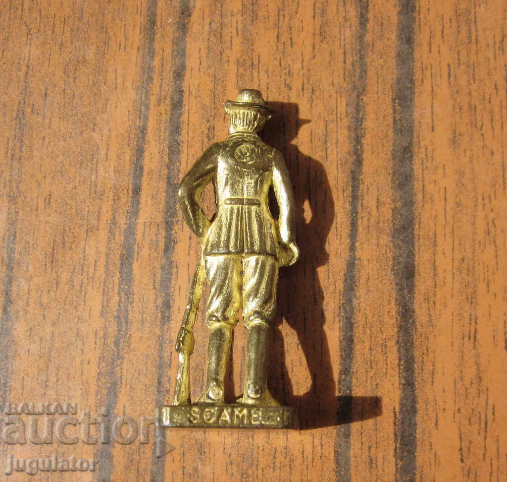 Auction lead soldier BILLY THE KID toy from egg kinder kinder Auction lead soldier BILLY THE KID toy from egg kinder kinder