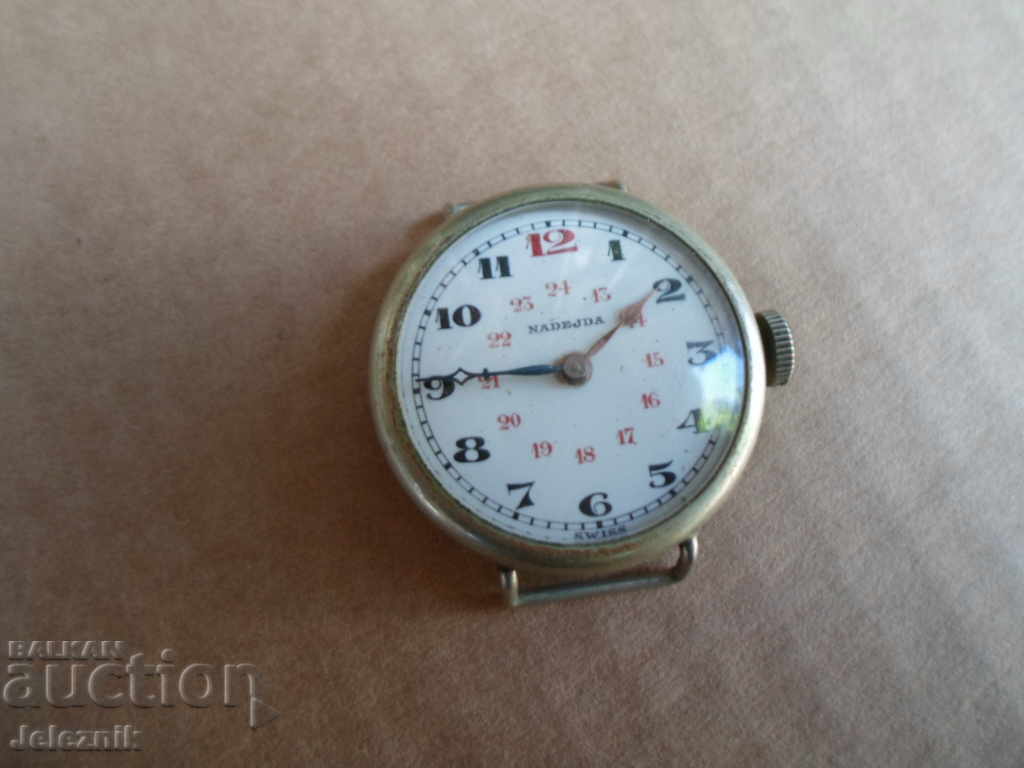 rare military trench officers watch swiss/nadejda/ ww1-works rare military trench officers watch swiss/nadejda/ ww1-works