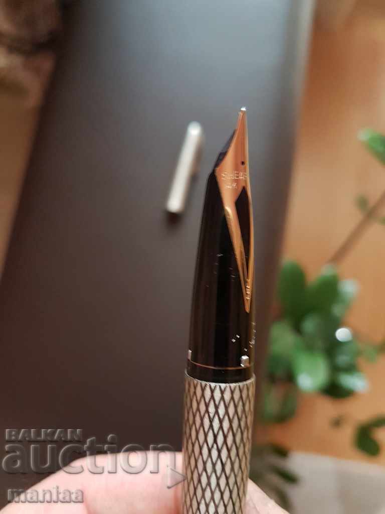 Auction Silver Sheaffer Imperial Fountain Pen, 1970s - USA Auction Silver Sheaffer Imperial Fountain Pen, 1970s - USA