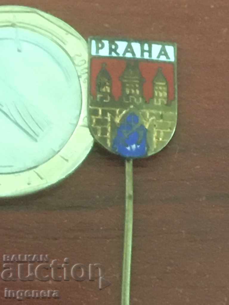 PRAGUE BADGE with price 3.00 BGN | € 1.53