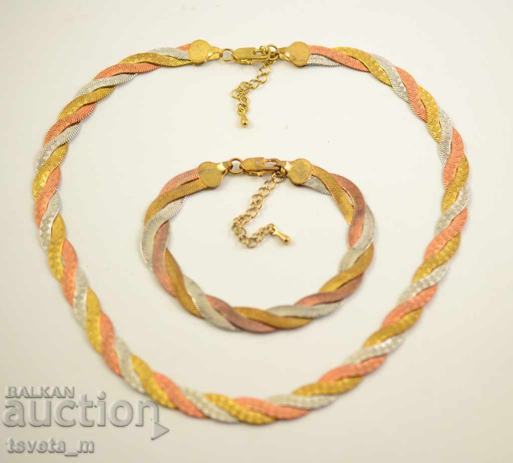 Set colier și brățară Set colier și brățară