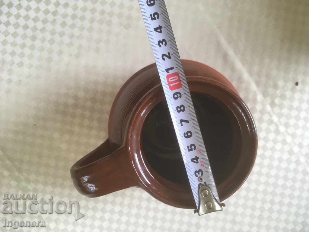 POT OF CERAMIC TANK JUG with price 7.00 BGN | € 3.58 POT OF CERAMIC TANK JUG with price 7.00 BGN | € 3.58