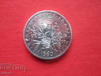 5 francs Francs 1960 Silver coin