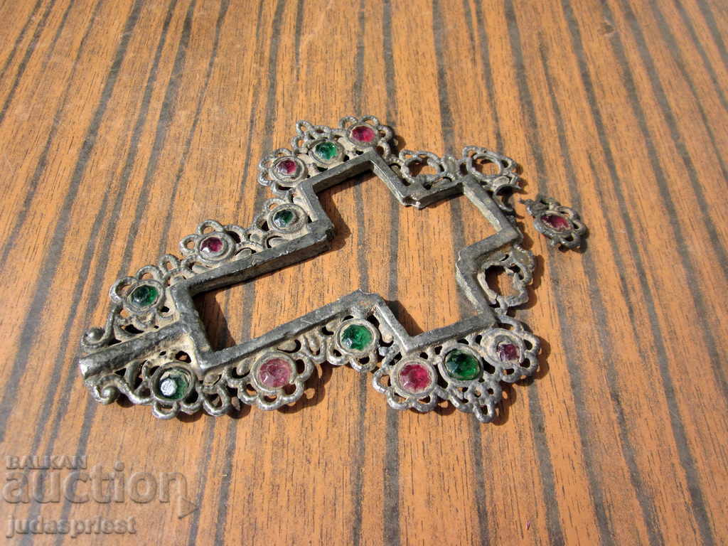 παλιός μεγάλος σταυρός επιφάνειας εργασίας Βουλγαρικής Αναγέννησης με τιμή 280.00 BGN | € 143.16 παλιός μεγάλος σταυρός επιφάνειας εργασίας Βουλγαρικής Αναγέννησης με τιμή 280.00 BGN | € 143.16