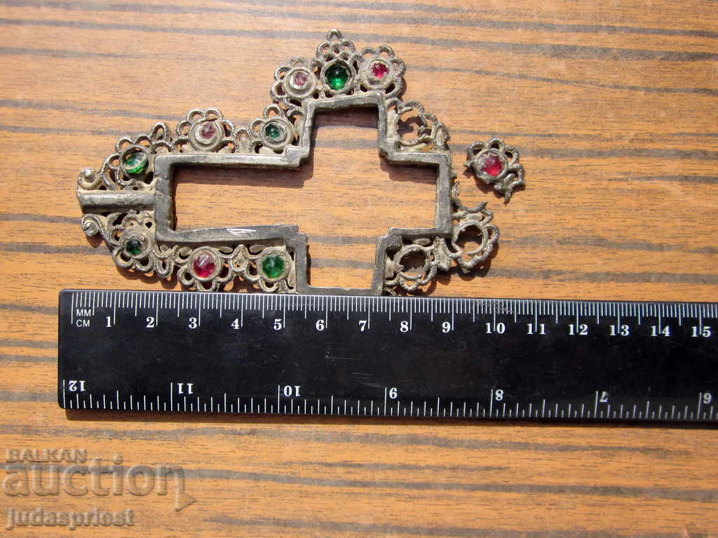 παλιός μεγάλος σταυρός επιφάνειας εργασίας Βουλγαρικής Αναγέννησης - 7 παλιός μεγάλος σταυρός επιφάνειας εργασίας Βουλγαρικής Αναγέννησης - 7