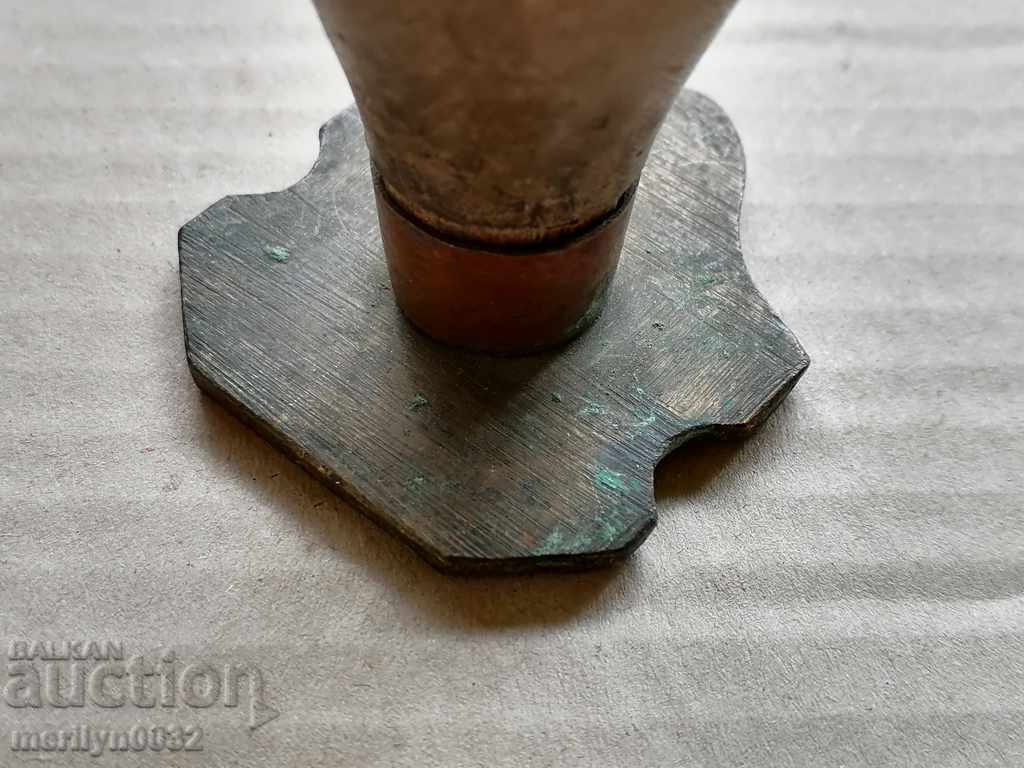 Auction Bronze seal Principality B-ya Telishko School Board Auction Bronze seal Principality B-ya Telishko School Board