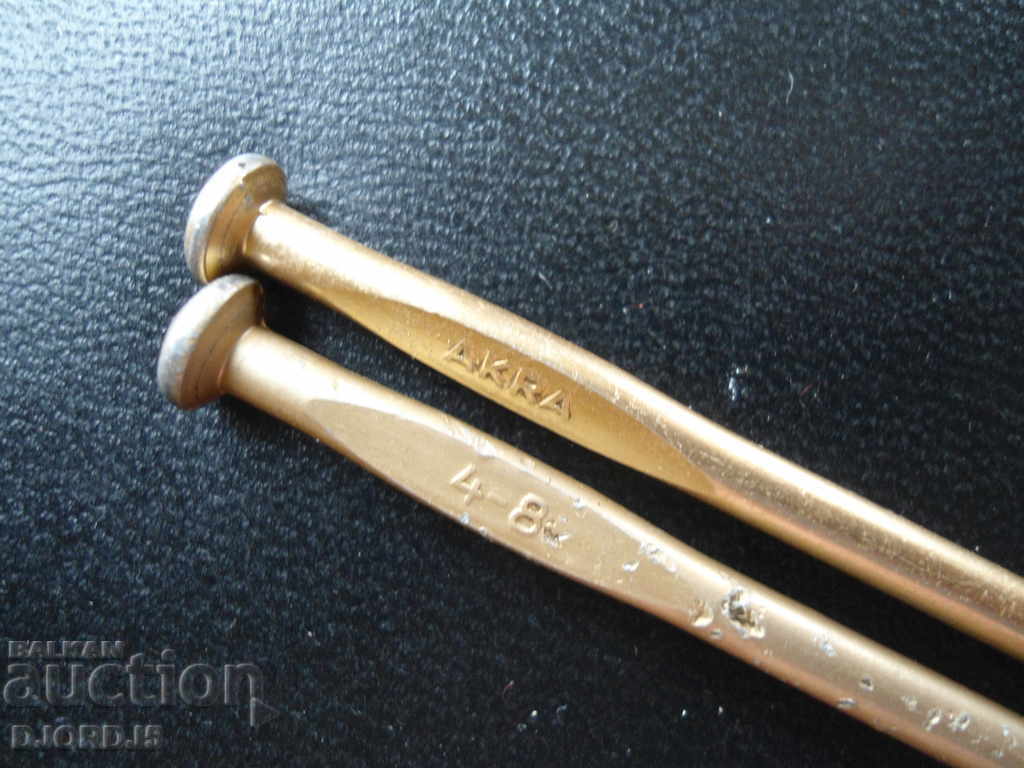 Knitting needles "ACRA" with price 4.00 BGN | € 2.05 Knitting needles "ACRA" with price 4.00 BGN | € 2.05