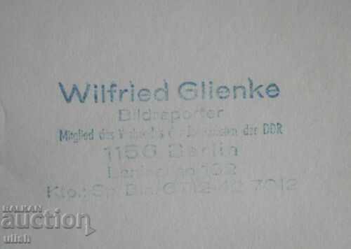 Delivery of Sigmund Ian German cosmonaut press reporter photo Delivery of Sigmund Ian German cosmonaut press reporter photo