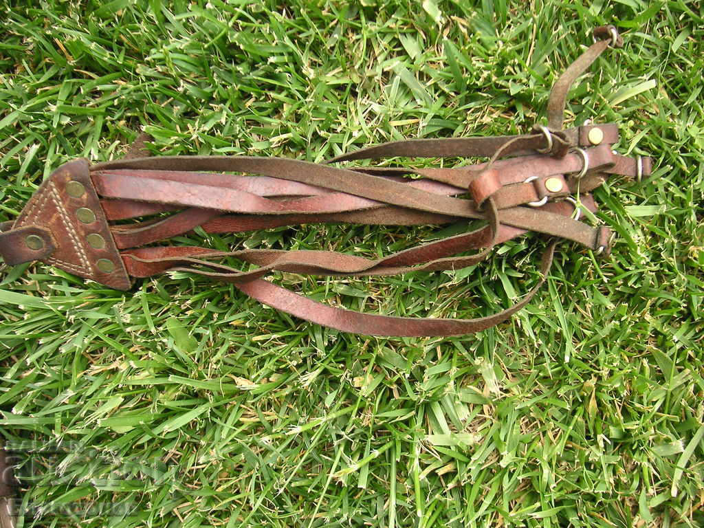 Auction Leather hunting belt Auction Leather hunting belt