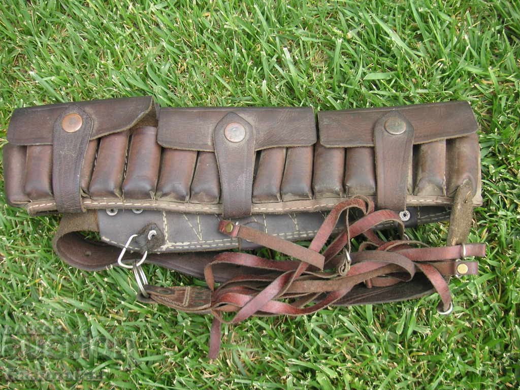 Leather hunting belt - 6 Leather hunting belt - 6