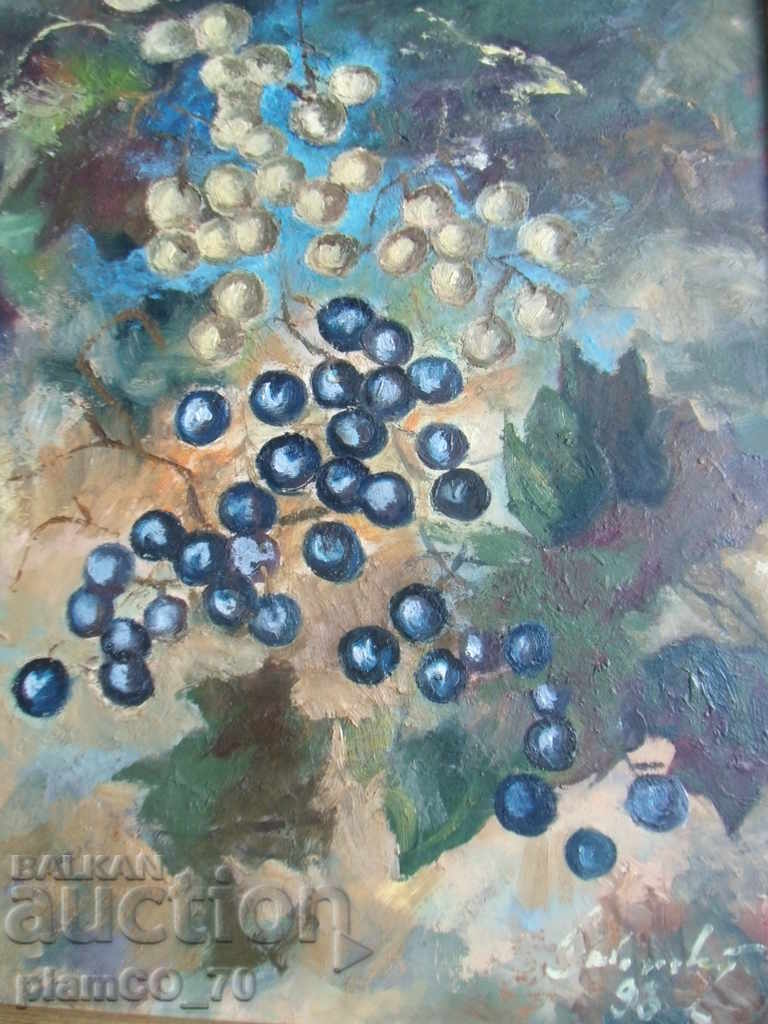 № * 5324 old painting with frame - oil on wood - 1993 with price 60.00 BGN | € 30.68