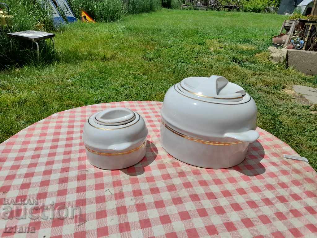 Auction  Old Porcelain soup bowl