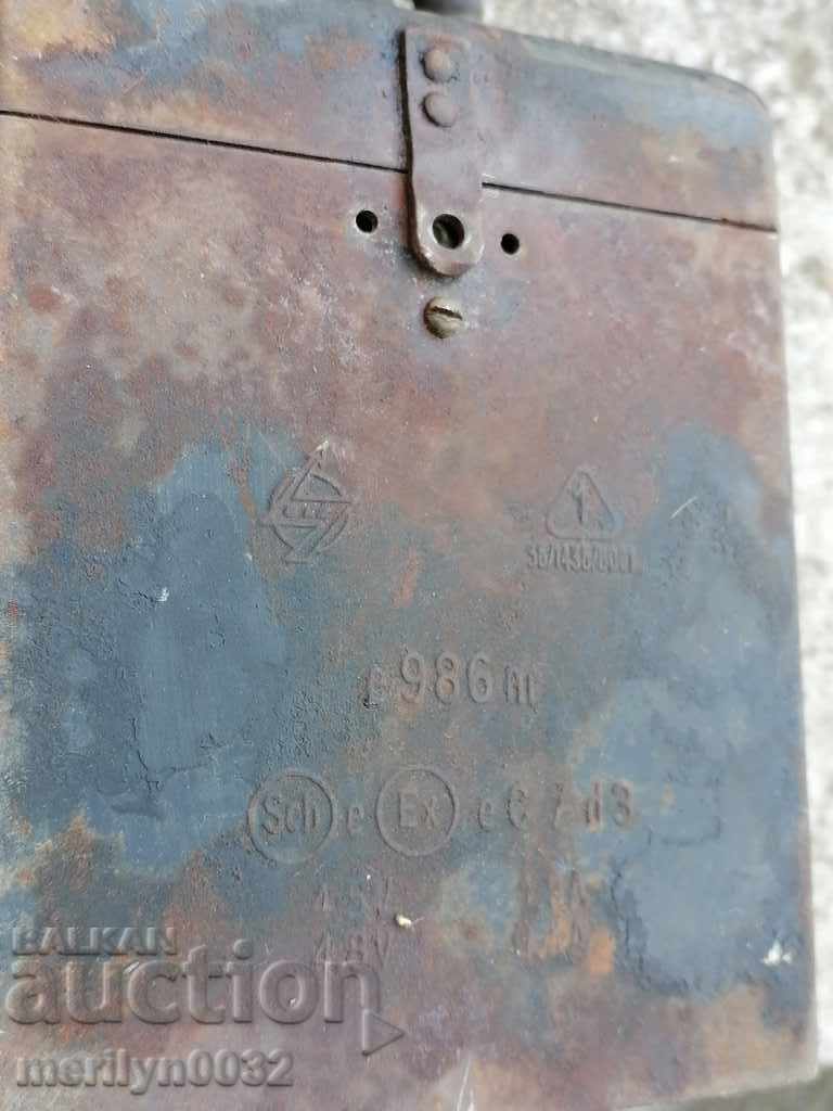 Old German searchlight, headlight, lantern lamp - 7 Old German searchlight, headlight, lantern lamp - 7