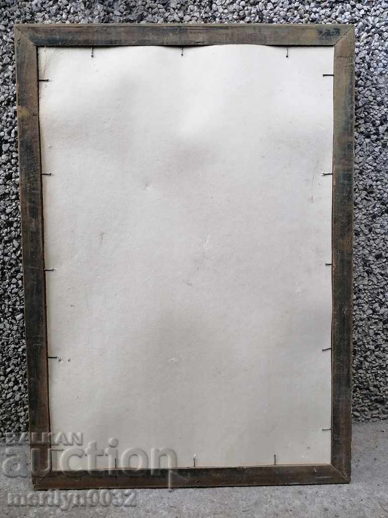 Аукцион Портрет на Ленин графика ОРИГИНАЛ 53/37см НРБ СССР Аукцион Портрет на Ленин графика ОРИГИНАЛ 53/37см НРБ СССР