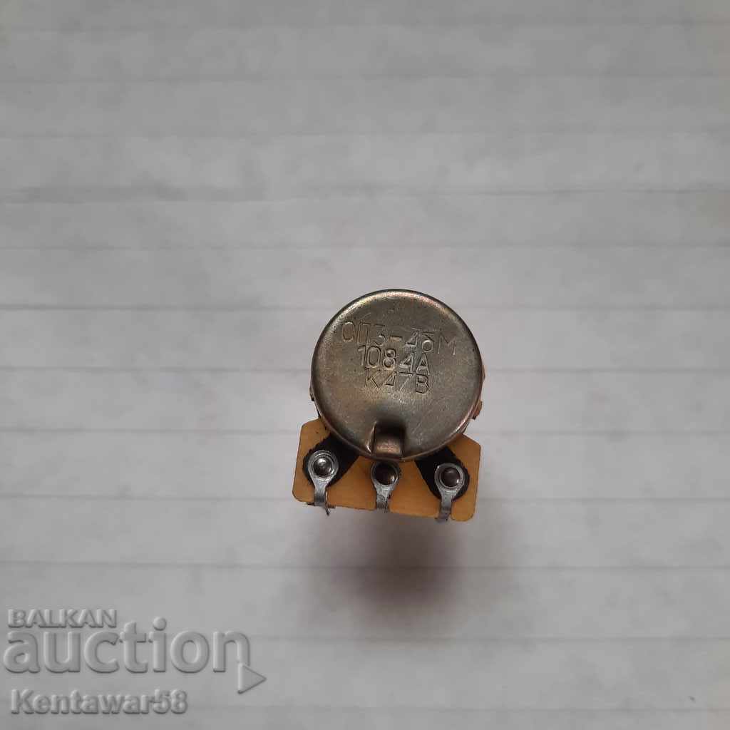 Potentiometer SP 3-4bM 47 pcs with price 1.00 BGN | € 0.51 Potentiometer SP 3-4bM 47 pcs with price 1.00 BGN | € 0.51
