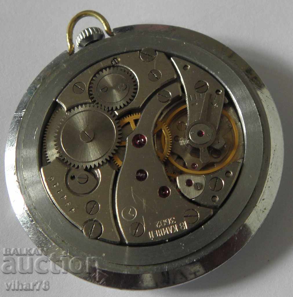 Rare model zipper-pocket watch 18 stones - 5 Rare model zipper-pocket watch 18 stones - 5