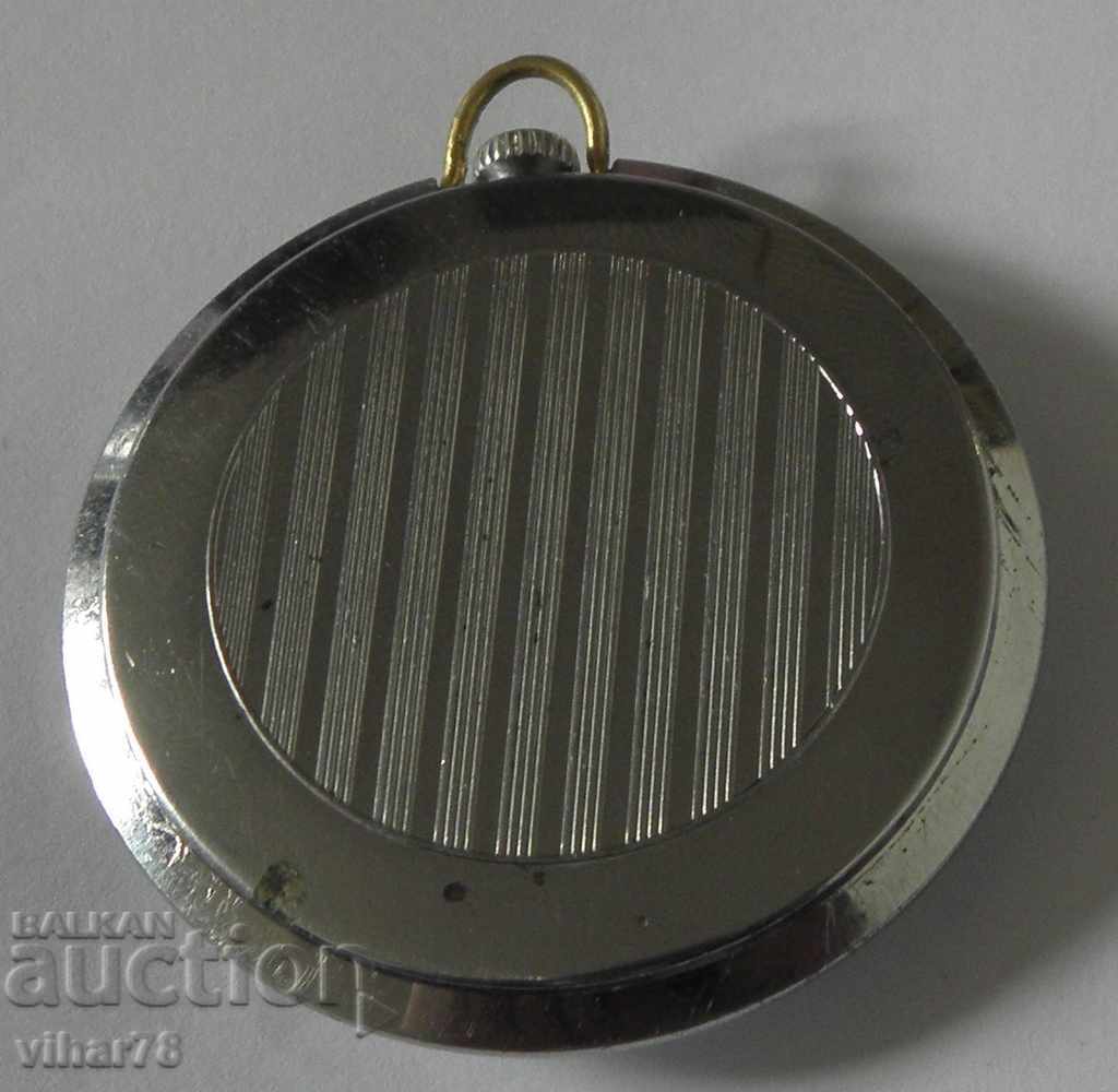 Rare model zipper-pocket watch 18 stones - 6 Rare model zipper-pocket watch 18 stones - 6