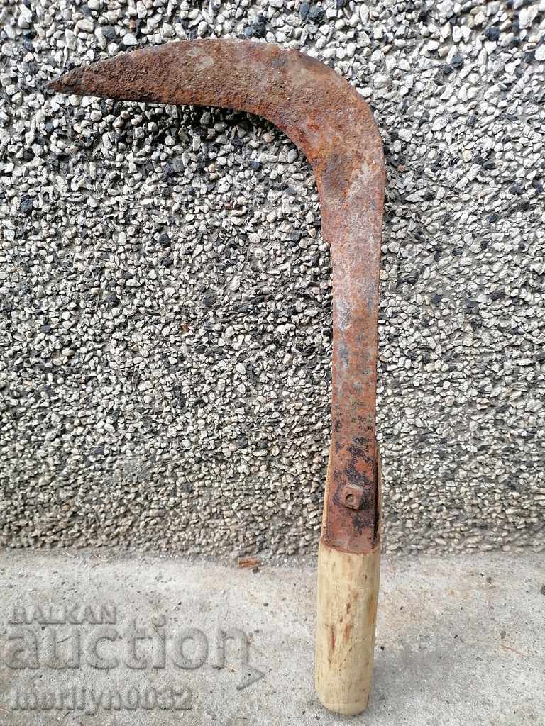 Old hand forged hammer, wrought iron blade with price 43.00 BGN | € 21.99 Old hand forged hammer, wrought iron blade with price 43.00 BGN | € 21.99