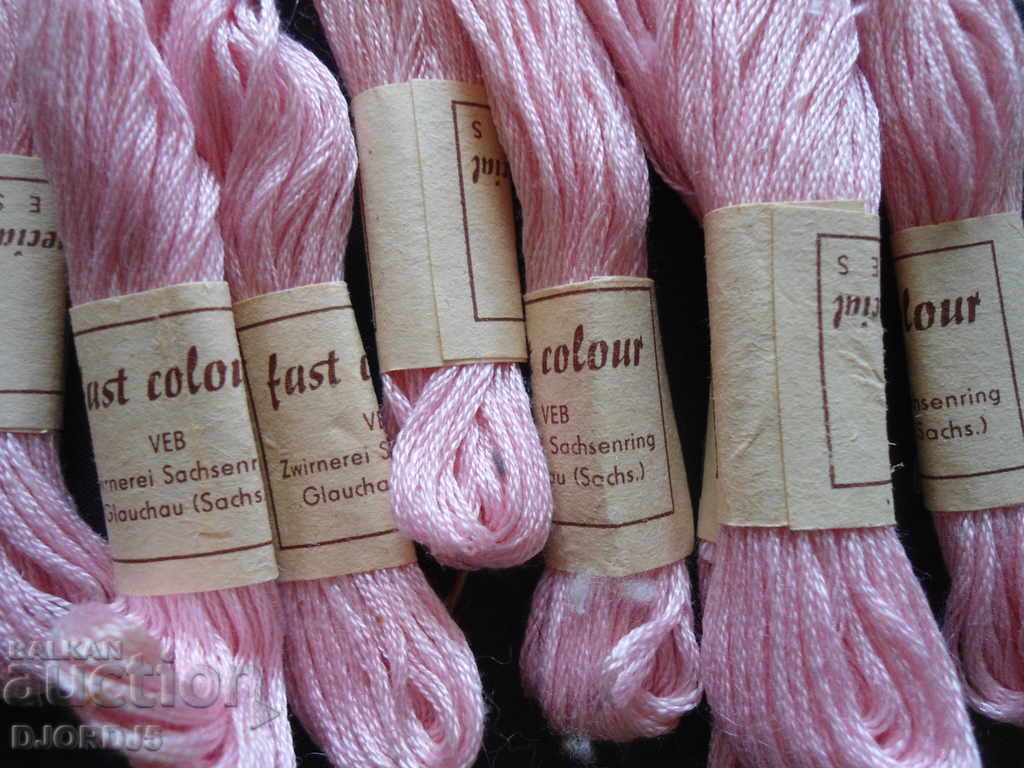 Embroidery threads, fust color, 10 pieces with price 5.00 BGN | € 2.56 Embroidery threads, fust color, 10 pieces with price 5.00 BGN | € 2.56