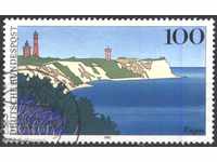 Клеймована марка Остров Рюген Морски Фар 1993  от Германия