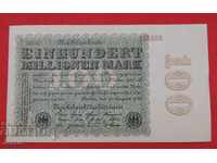 Banknote 100,000,000 Marks 1923 Germany UNC-COMPARATIVE VALUES