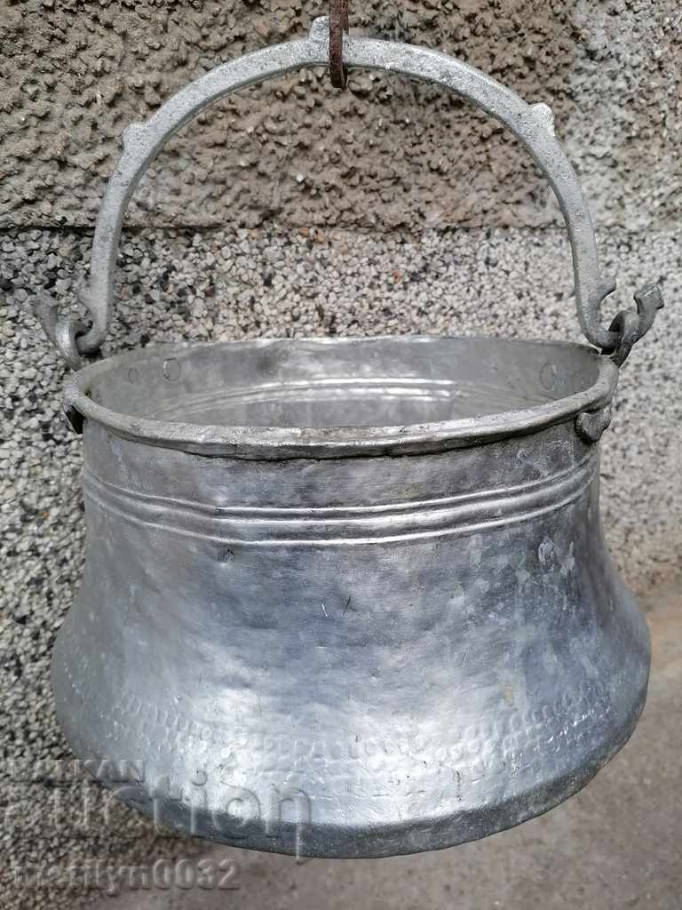 Tin-plated copper pot, copper pot, copper pot, copper vessel Tin-plated copper pot, copper pot, copper pot, copper vessel