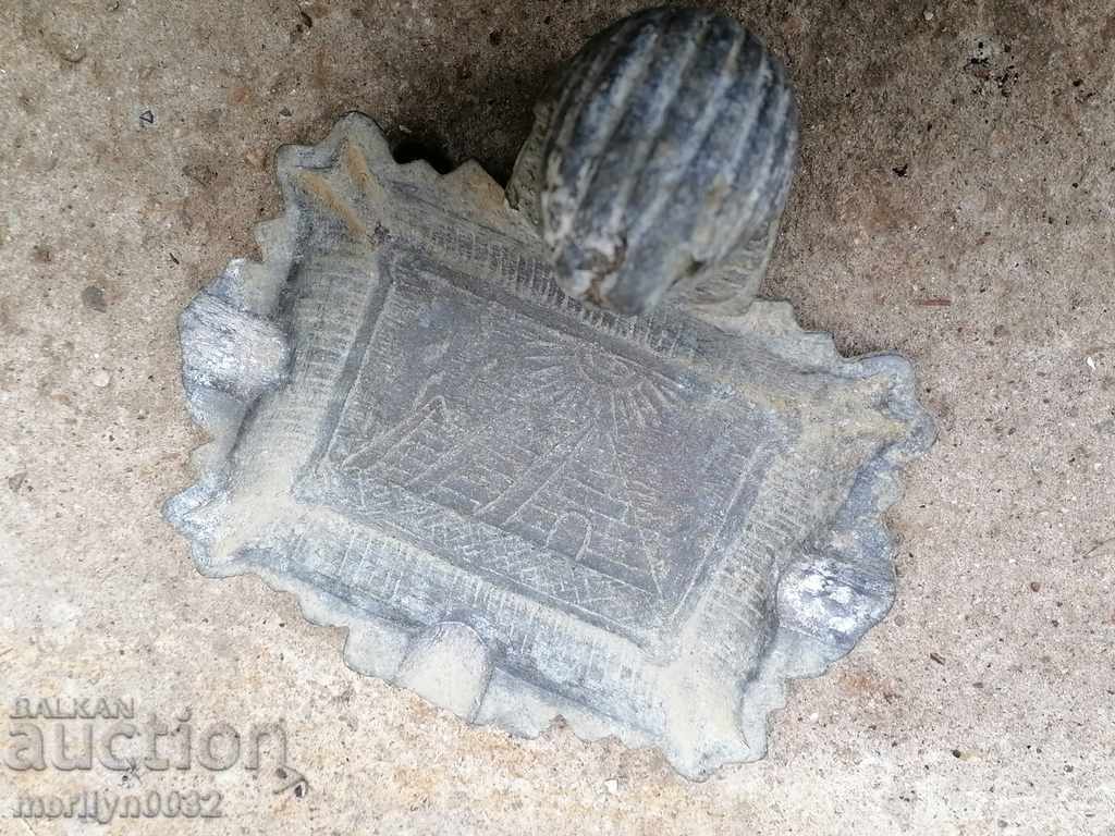 Livrarea Vechi stil Art Deco scrumieră țigară sfinx, trabuc