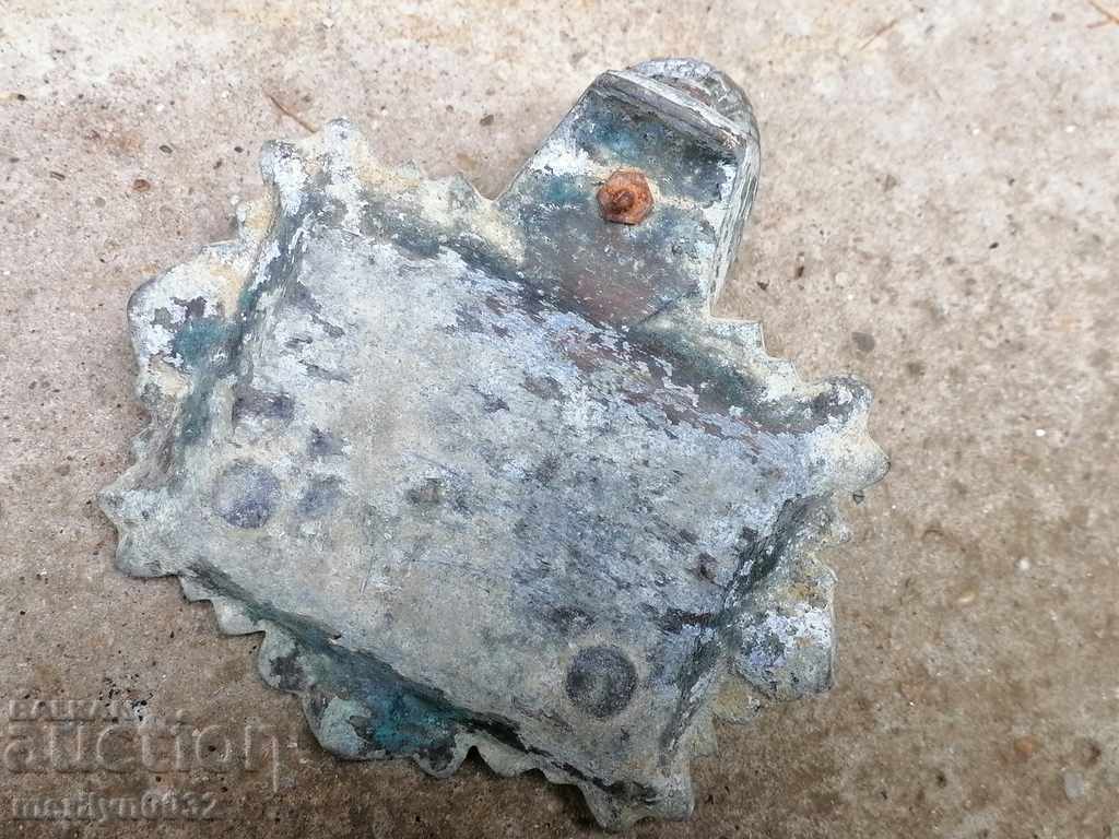 Vechi stil Art Deco scrumieră țigară sfinx, trabuc - 7