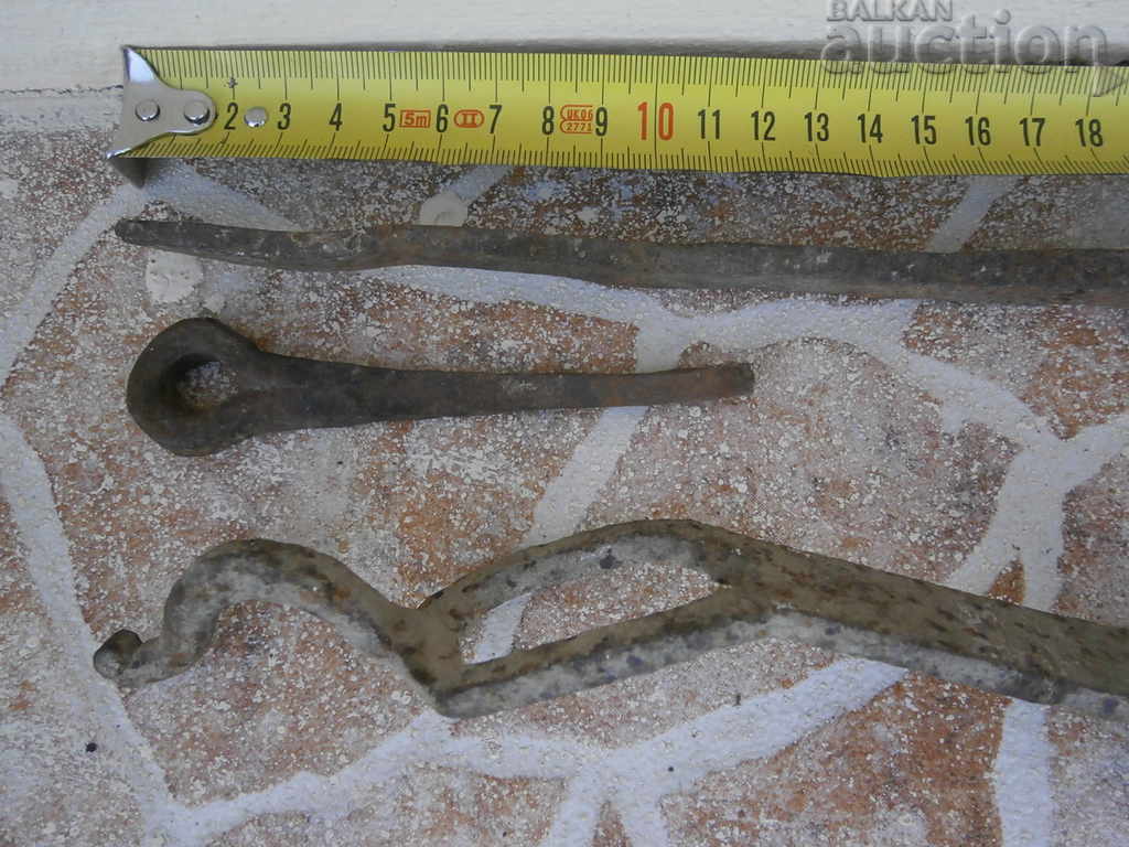 antique wrought iron lock latch - 5 antique wrought iron lock latch - 5