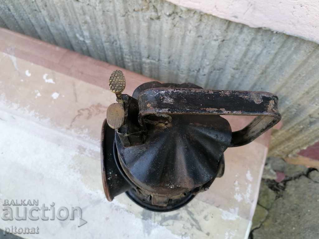 Army railway lantern Kingdom of Bulgaria RAIL REGIMENT 1941 - 7 Army railway lantern Kingdom of Bulgaria RAIL REGIMENT 1941 - 7