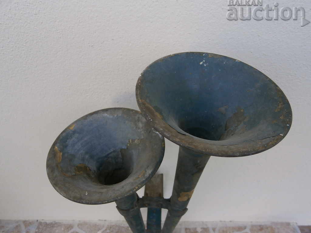 antique bronze thrombus horn whistle - 7 antique bronze thrombus horn whistle - 7