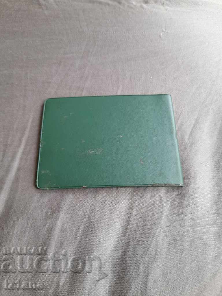 Delivery of Old notebook, alphabet BDZ 1976 Delivery of Old notebook, alphabet BDZ 1976