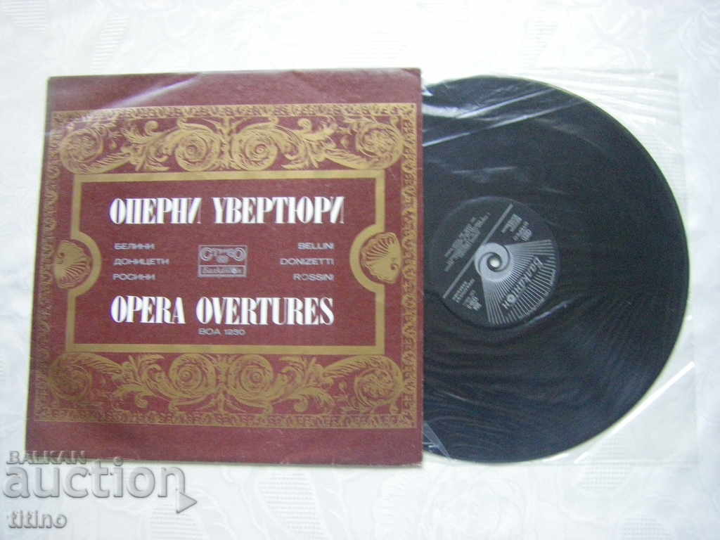 VOA 1230 - Uverturi de operă - Bellini, Donizetti, Rossini cu preț € 5.00 | 9.78 BGN