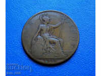 Great Britain 1 Penny 1919 - #1