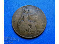 Marea Britanie 1 Penny 1908 - #2