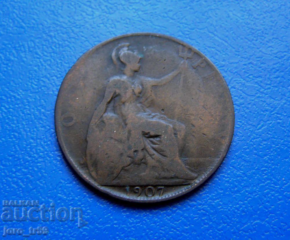 Marea Britanie 1 Penny 1907 - #2