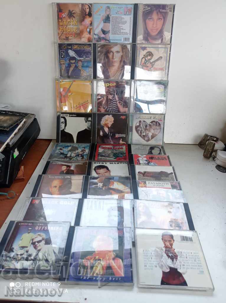 Lot of original CD music 28 pcs. disks