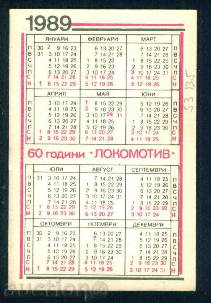 Calendar 1989 SPORTS BOCS FIFA LOKOMOTIV SOFIA / 53135 with price 0.99 BGN | € 0.51 Calendar 1989 SPORTS BOCS FIFA LOKOMOTIV SOFIA / 53135 with price 0.99 BGN | € 0.51