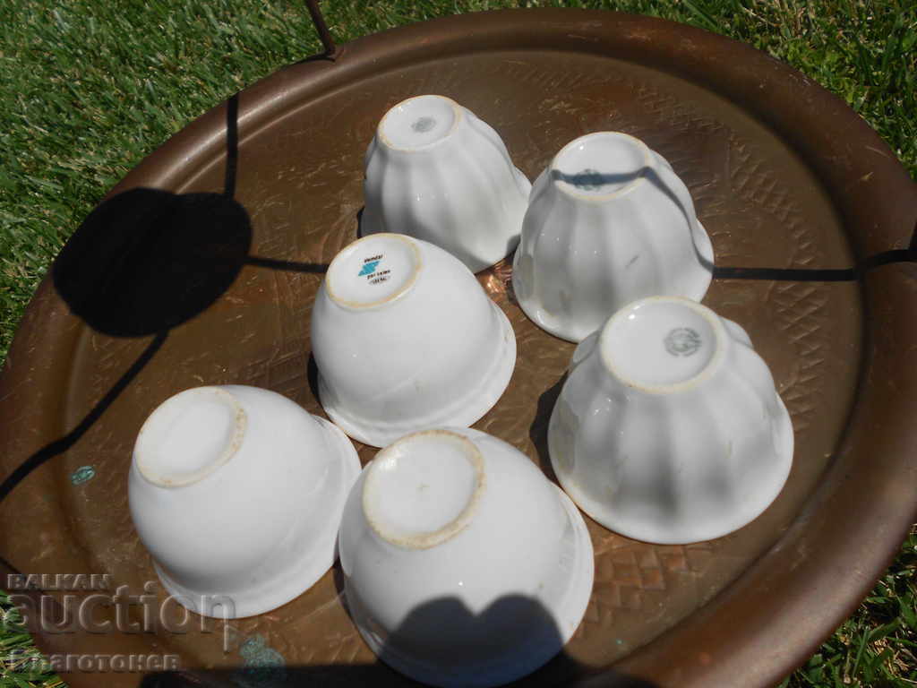 Turkish porcelain cups for coffee - 7 Turkish porcelain cups for coffee - 7
