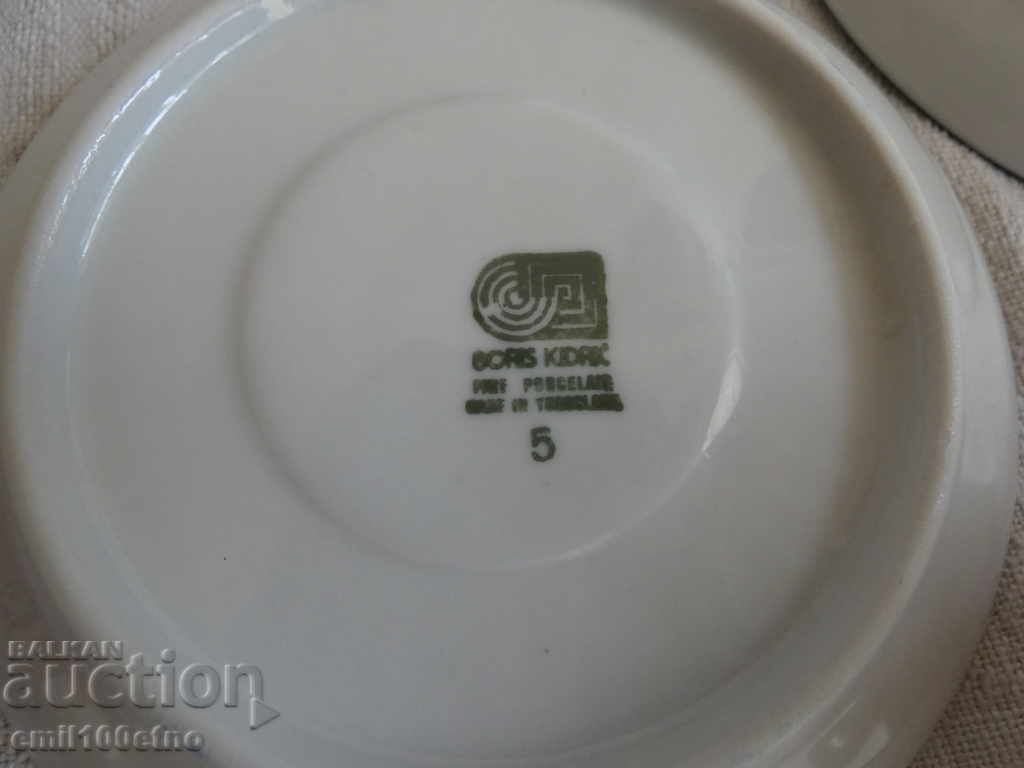 Porcelain coffee service Boris Kidric Yugoslavia - 6 Porcelain coffee service Boris Kidric Yugoslavia - 6