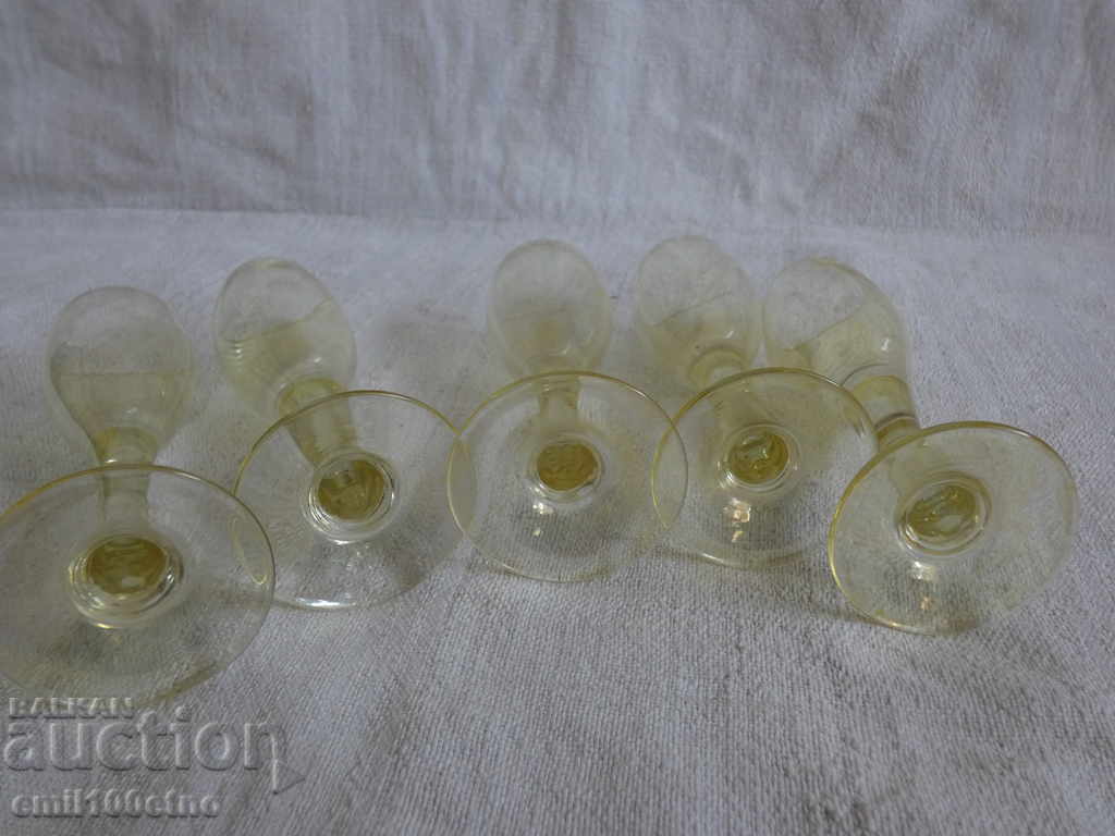 Delivery of Aperitif cups 5 pieces of thin glass