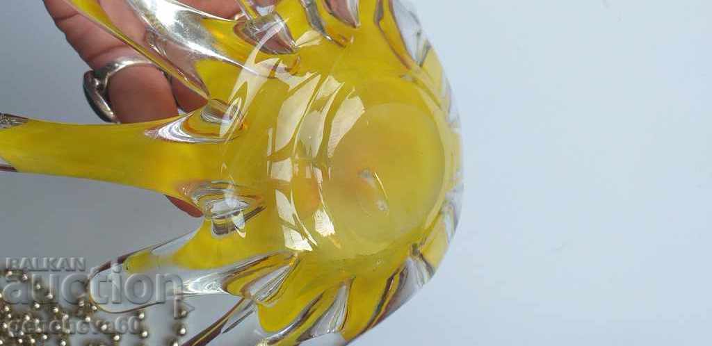 Auction Octopus-Murano crystal bonbonniere Auction Octopus-Murano crystal bonbonniere