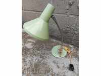 SOC TABLE ENAMELED LAMP WITH MOVABLE ARM