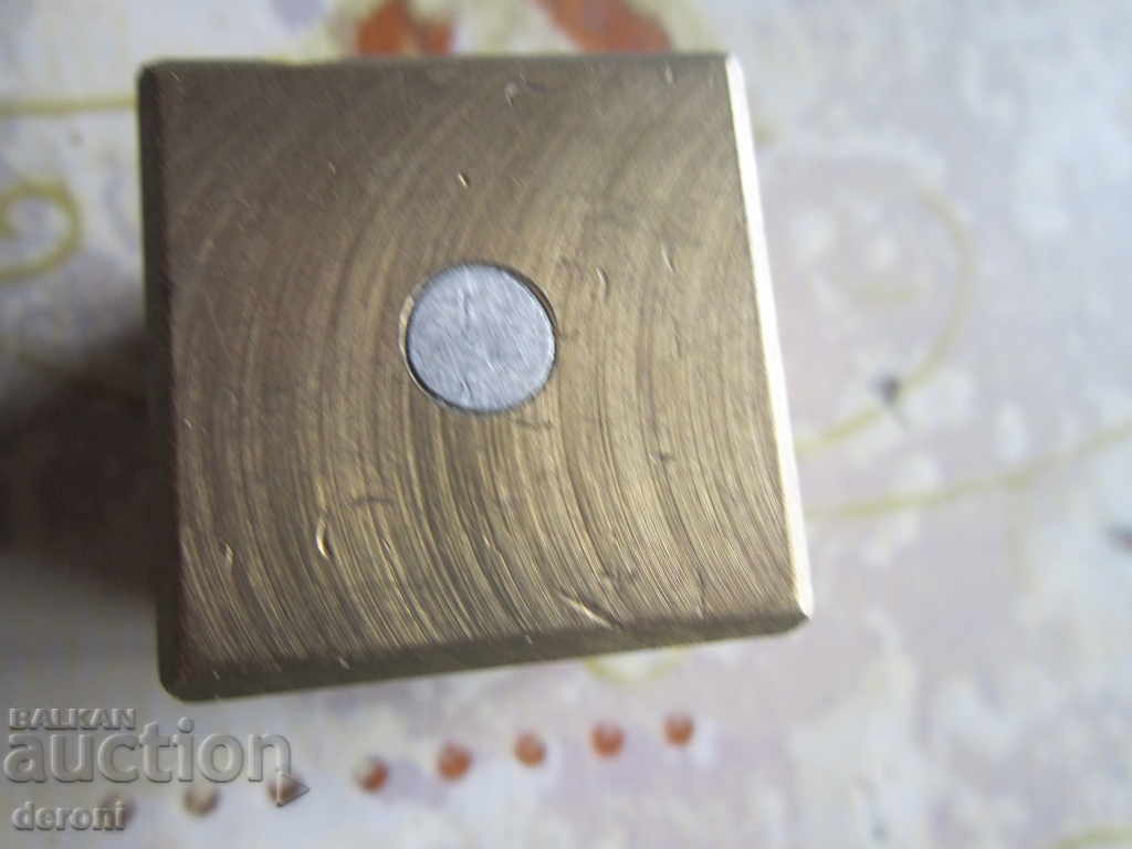 Unique large bronze dice dice - 7 Unique large bronze dice dice - 7